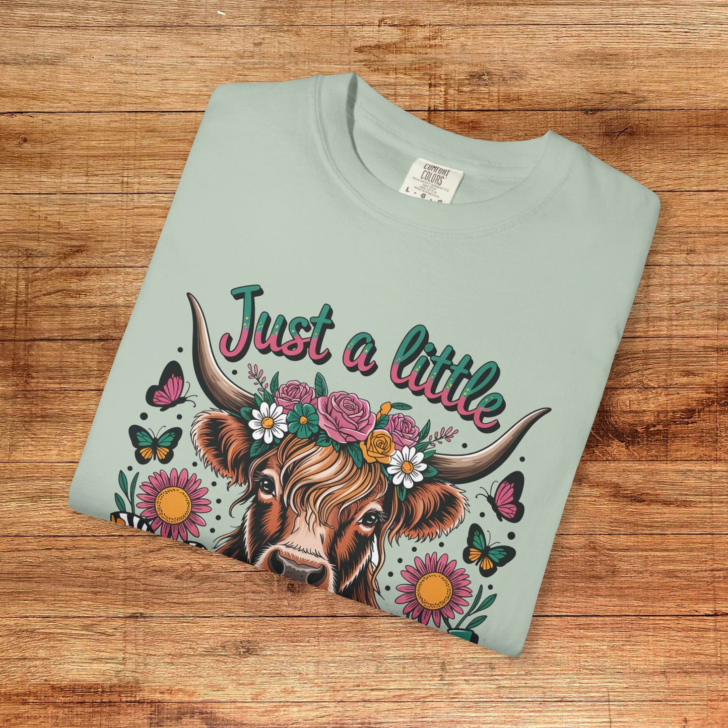 Moody Cow T-Shirt, Fun Animal Tee, Casual Everyday Wear, Gift for Cow Lovers, Unique Graphic Top