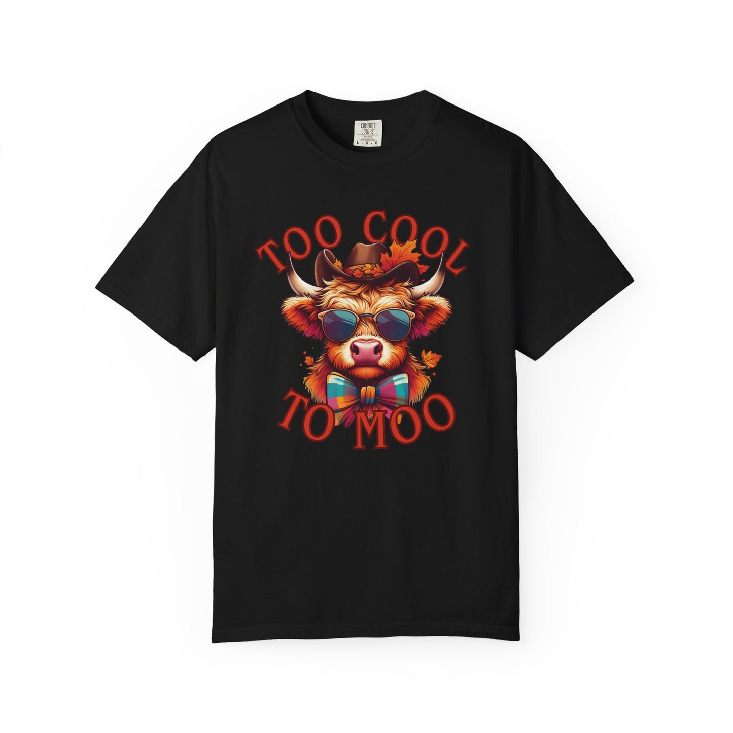 Cool Cow Graphic T-shirt, Fun Summer Tee, Trendy Gift, Animal Lover Apparel, Unique Casual Wear
