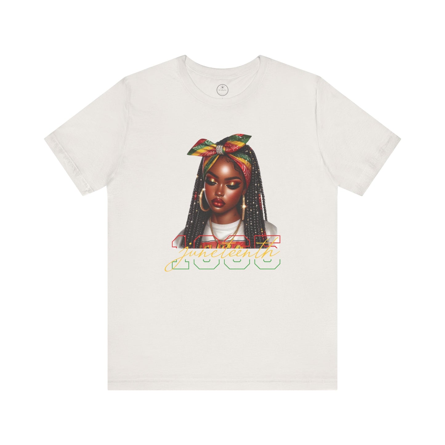 Cultural Style Unisex Tee - Artistry in Fashion, Afrocentric T-Shirt, Boho Chic Tee, Juneteenth, Casual Everyday Wear