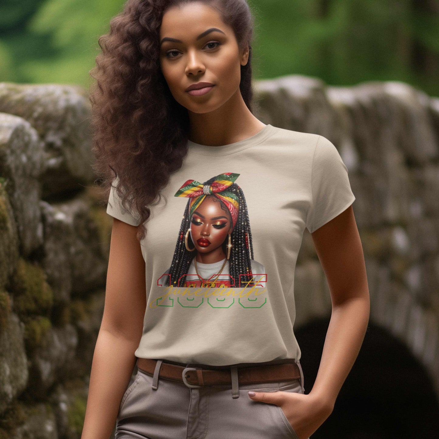 Cultural Style Unisex Tee - Artistry in Fashion, Afrocentric T-Shirt, Boho Chic Tee, Juneteenth, Casual Everyday Wear