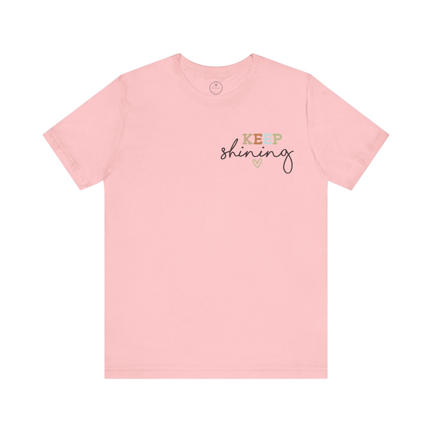 Keep Shining Inspirational Tee, Comfort Tee, Motivational T-Shirt, Faith-based Shirt, Affirmation Gift