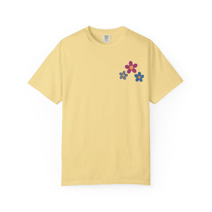 Bloom Where God Plants You Floral Comfort Colors T-Shirt