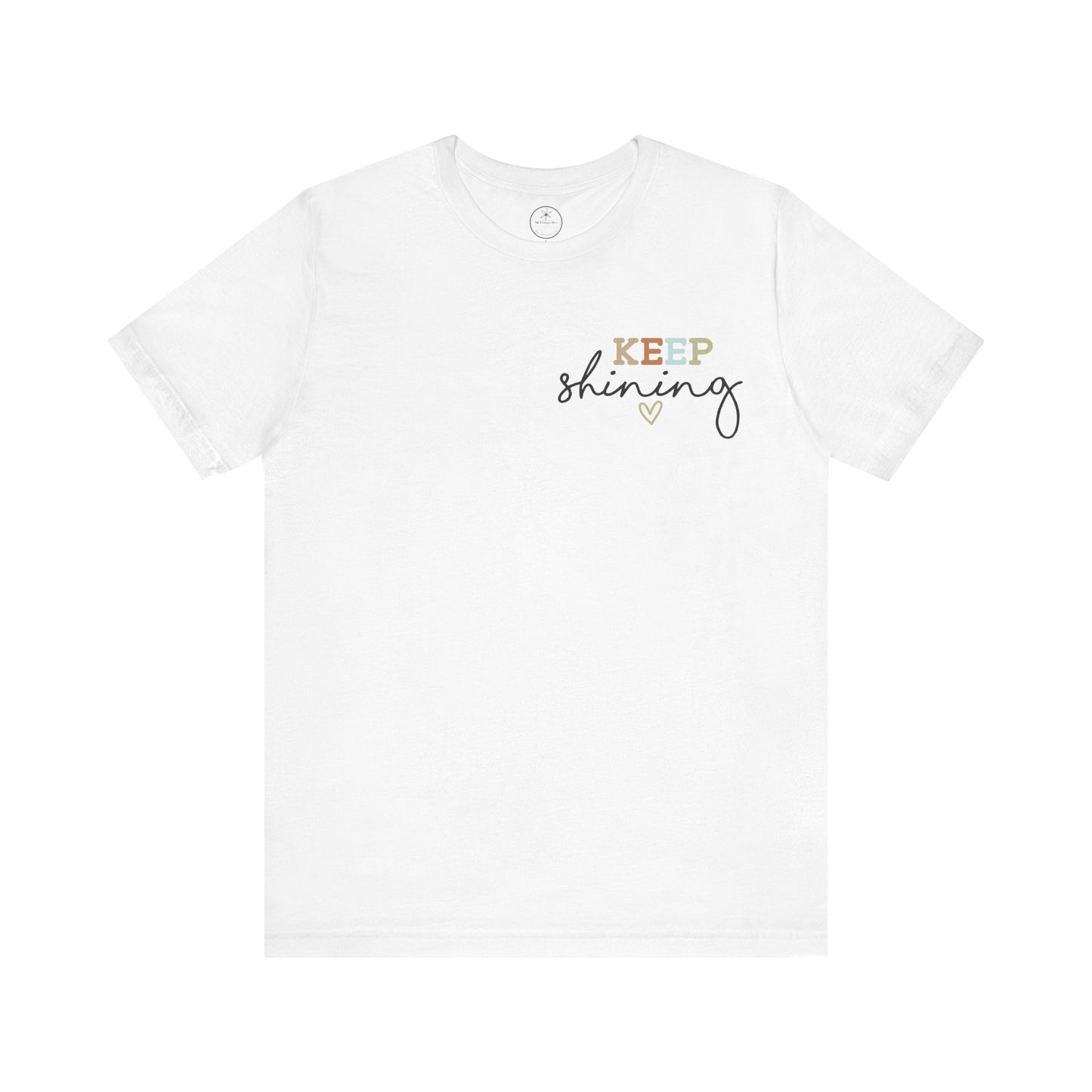 Keep Shining Inspirational Tee, Comfort Tee, Motivational T-Shirt, Faith-based Shirt, Affirmation Gift