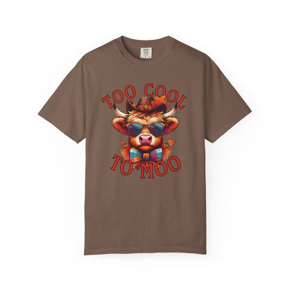 Cool Cow Graphic T-shirt, Fun Summer Tee, Trendy Gift, Animal Lover Apparel, Unique Casual Wear