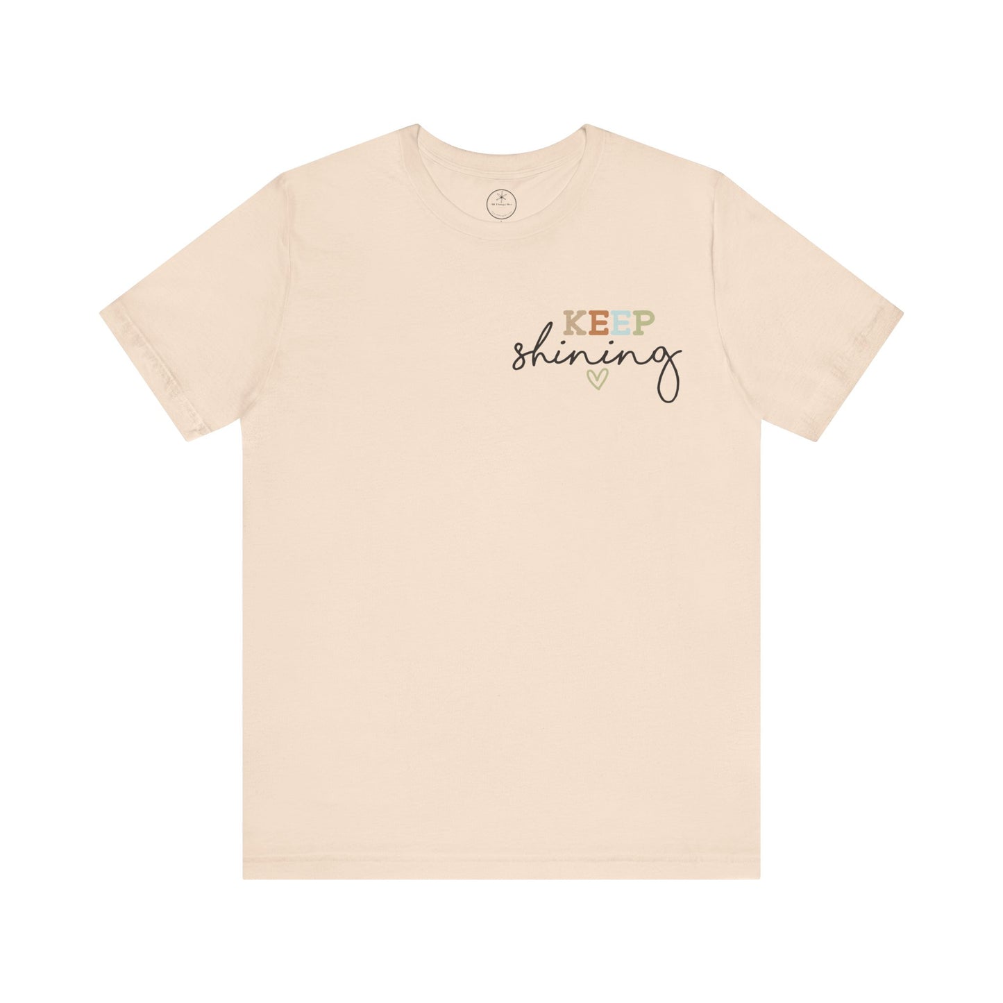 Keep Shining Inspirational Tee, Comfort Tee, Motivational T-Shirt, Faith-based Shirt, Affirmation Gift