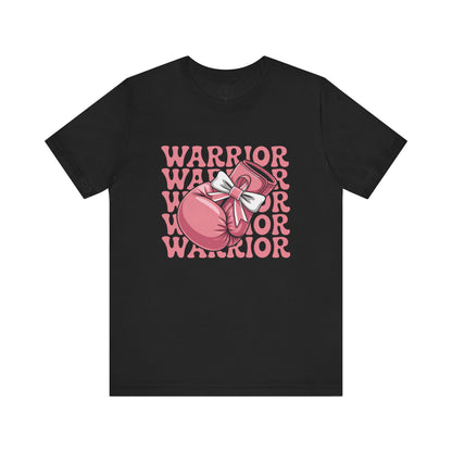 Warrior Tee for Fighters - Unisex Jersey Short Sleeve T-Shirt, Motivational Gift, Empowering Shirt
