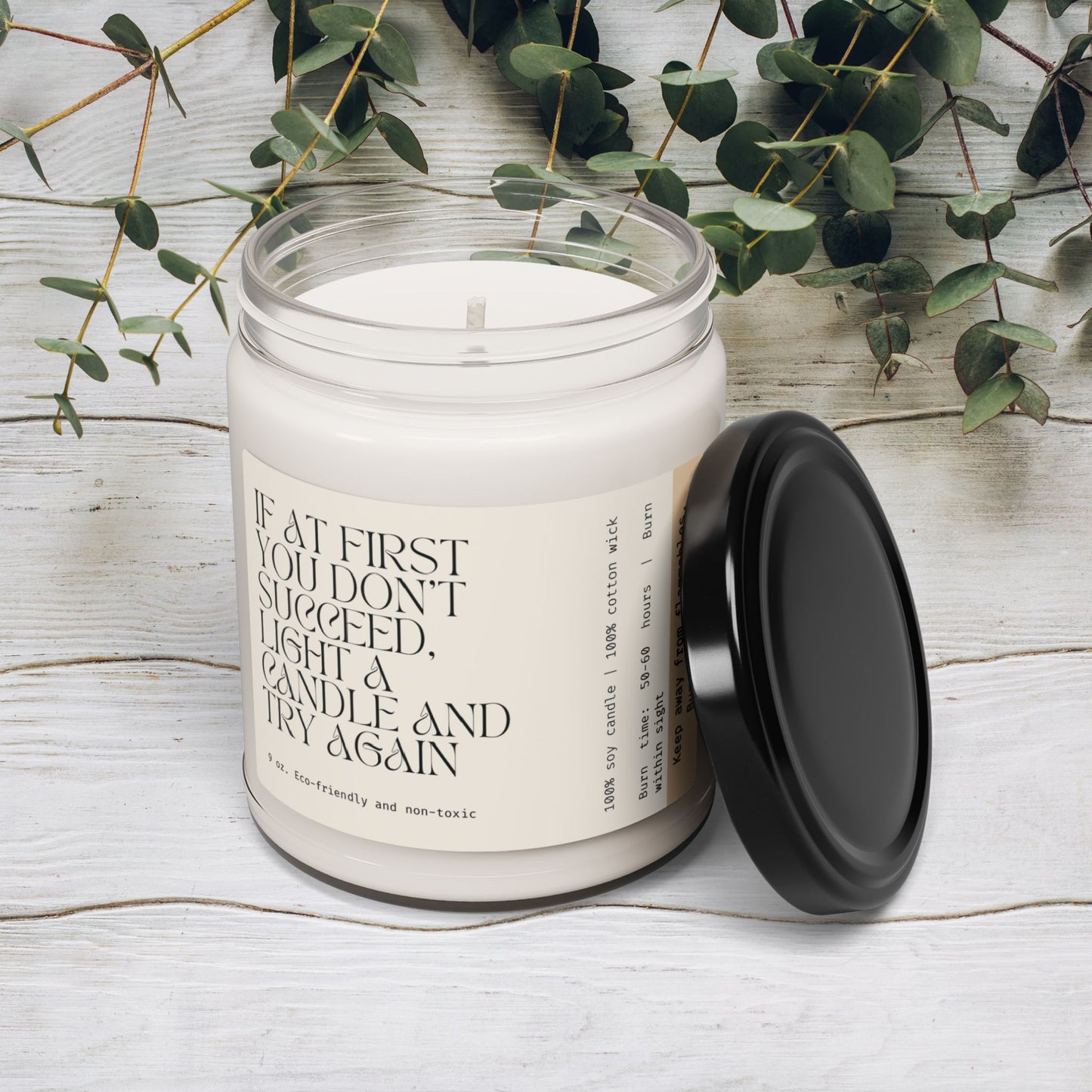 Don't Give Up Candle