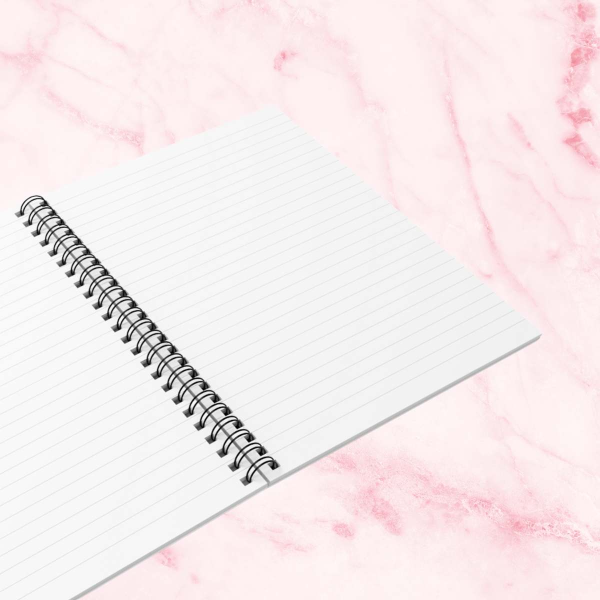 Ambitious AF Journal — Spiral Ruled Notebook for Motivated Girls & Women