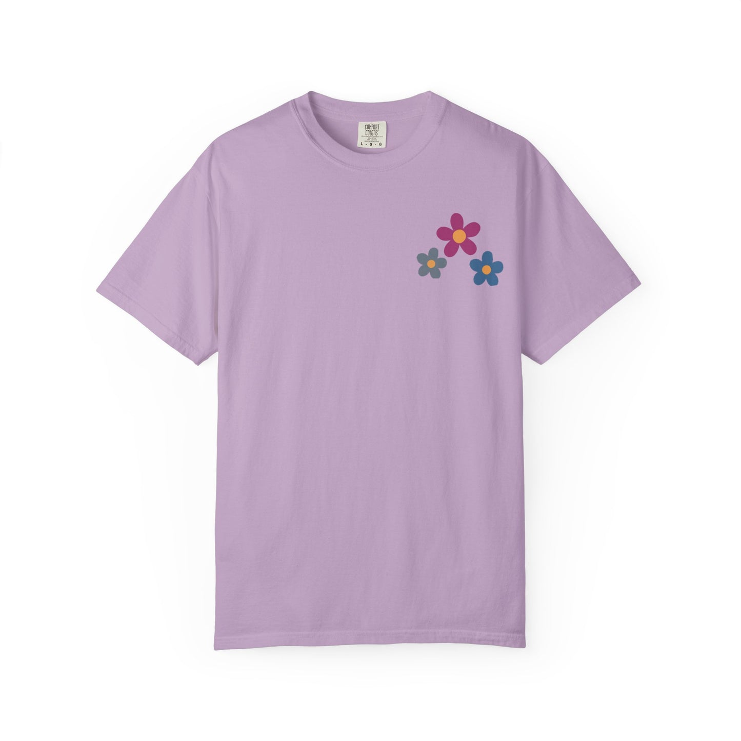 Bloom Where God Plants You Floral Comfort Colors T-Shirt