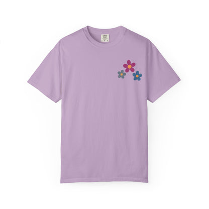 Bloom Where God Plants You Floral Comfort Colors T-Shirt