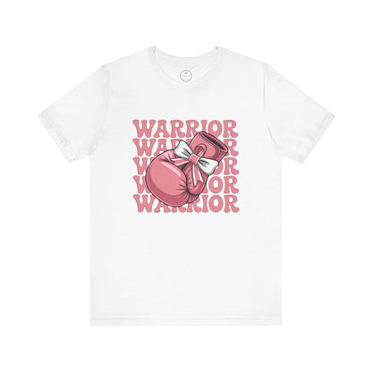 Warrior Tee for Fighters - Unisex Jersey Short Sleeve T-Shirt, Motivational Gift, Empowering Shirt