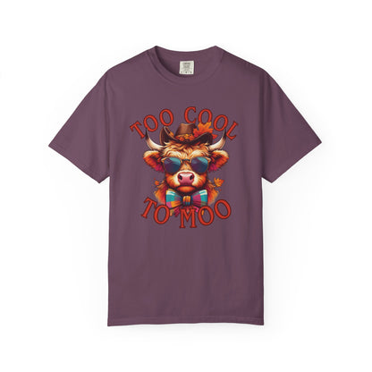 Cool Cow Graphic T-shirt, Fun Summer Tee, Trendy Gift, Animal Lover Apparel, Unique Casual Wear