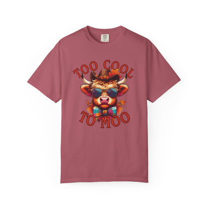 Cool Cow Graphic T-shirt, Fun Summer Tee, Trendy Gift, Animal Lover Apparel, Unique Casual Wear