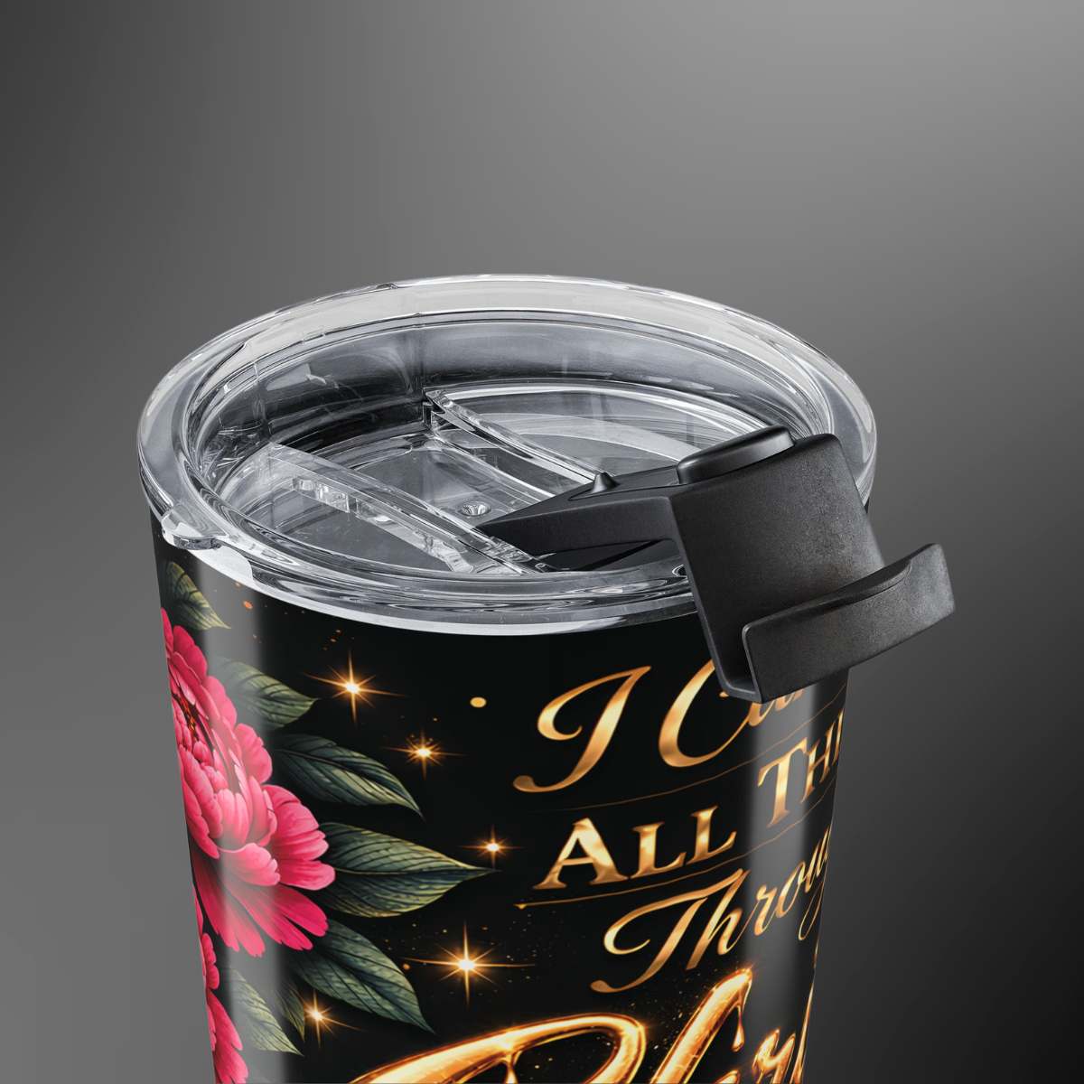 20oz Christian Stainless Steel Tumbler – Vacuum Insulated Faith Travel Mug