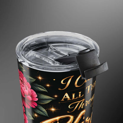 20oz Christian Stainless Steel Tumbler – Vacuum Insulated Faith Travel Mug