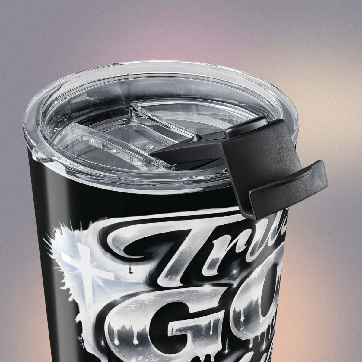 Trust God and Pray 20oz Tumbler — Religious Inspirational Stainless Travel Cup