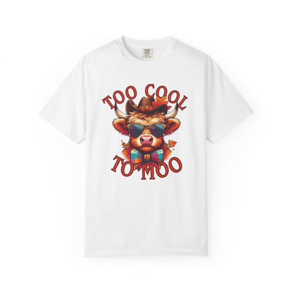 Cool Cow Graphic T-shirt, Fun Summer Tee, Trendy Gift, Animal Lover Apparel, Unique Casual Wear