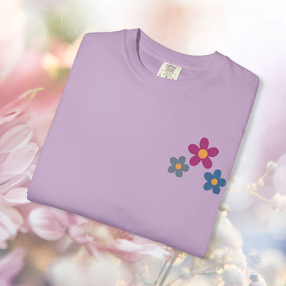 Bloom Where God Plants You Floral Comfort Colors T-Shirt