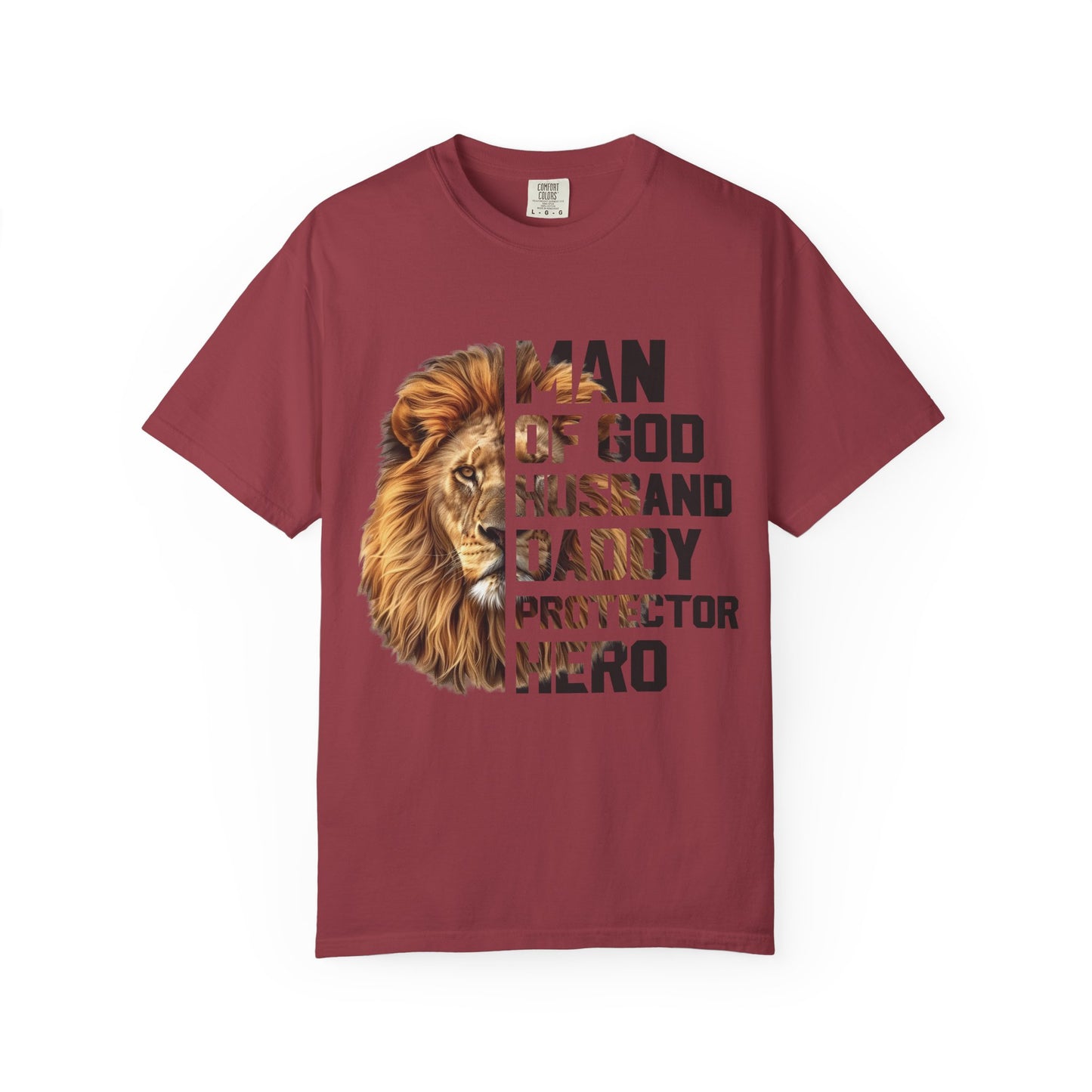 Man of God T-Shirt - Unisex Garment-Dyed Tee for Dads, Father's Day Gift, Christian Apparel, Inspirational Shirt, Everyday Wear