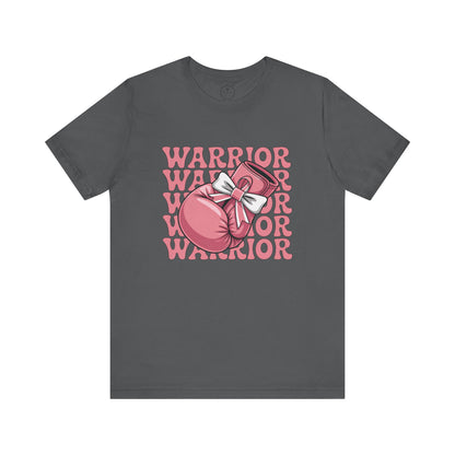 Warrior Tee for Fighters - Unisex Jersey Short Sleeve T-Shirt, Motivational Gift, Empowering Shirt