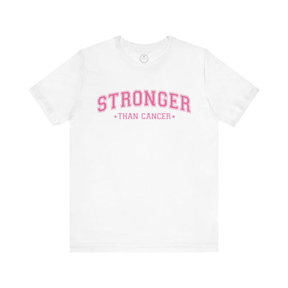 Stronger Than Cancer Tee, Inspirational T-Shirt, Cancer Awareness Shirt, Unisex Graphic Tee, Support Shirt, Fight Cancer