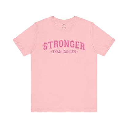 Stronger Than Cancer Tee, Inspirational T-Shirt, Cancer Awareness Shirt, Unisex Graphic Tee, Support Shirt, Fight Cancer