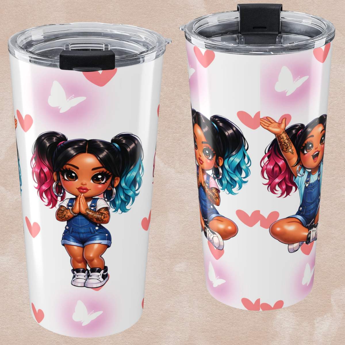 Trusting God one sip at a time 20 oz Tumbler