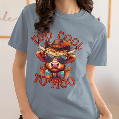 Cool Cow Graphic T-shirt, Fun Summer Tee, Trendy Gift, Animal Lover Apparel, Unique Casual Wear