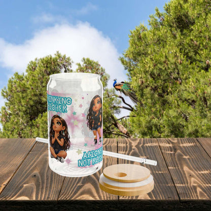 Aligned, not rushed Sipper Glass, 16oz